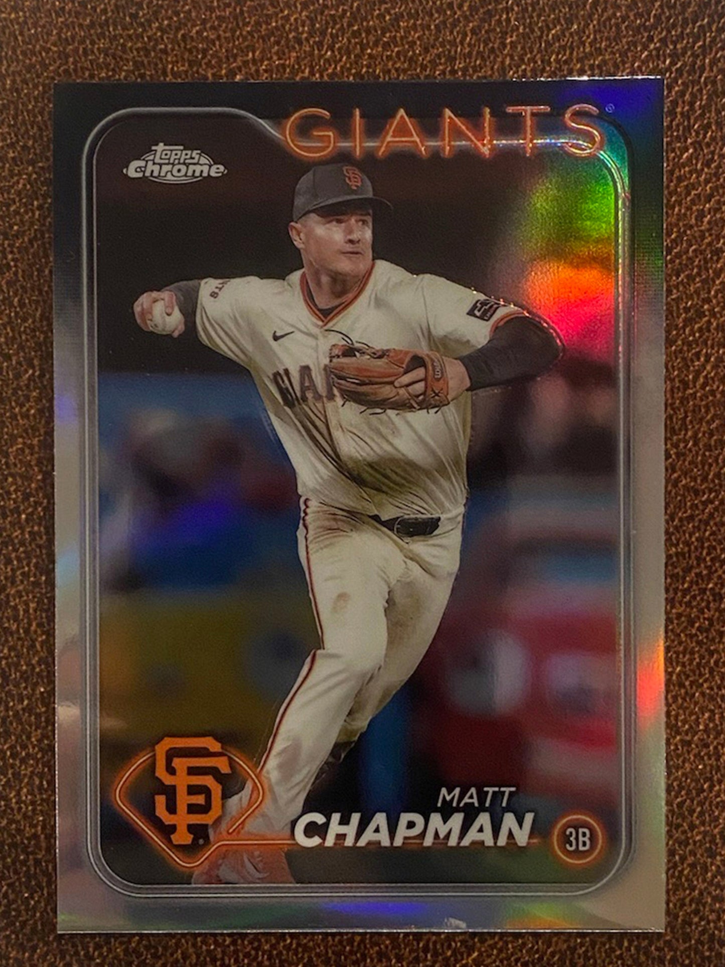 Matt Chapman - 2024 Topps Chrome - Refractor - Giants