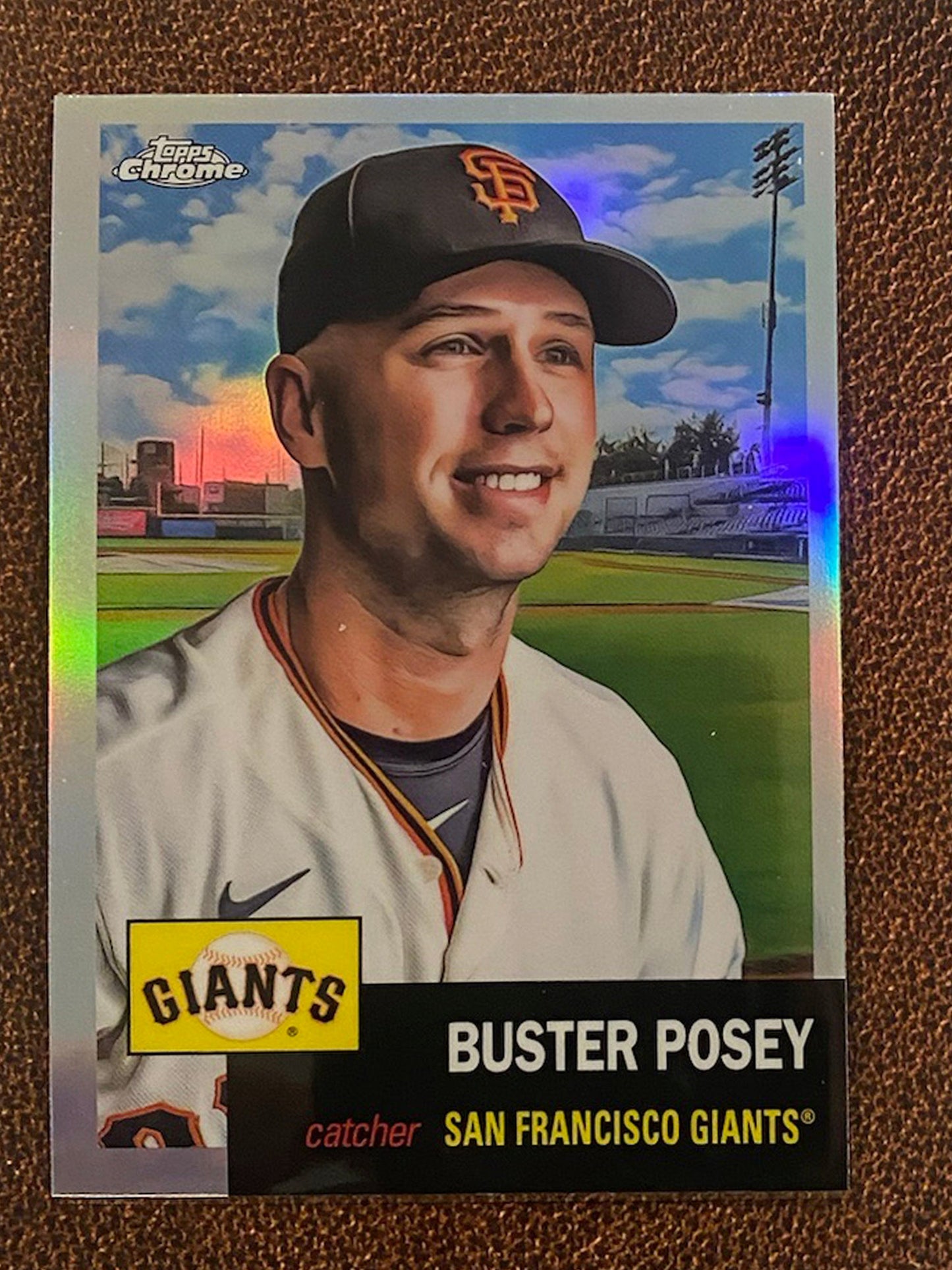 Buster Posey - 2022 Topps Chrome Platinum Anniversary - Refractor - Giants