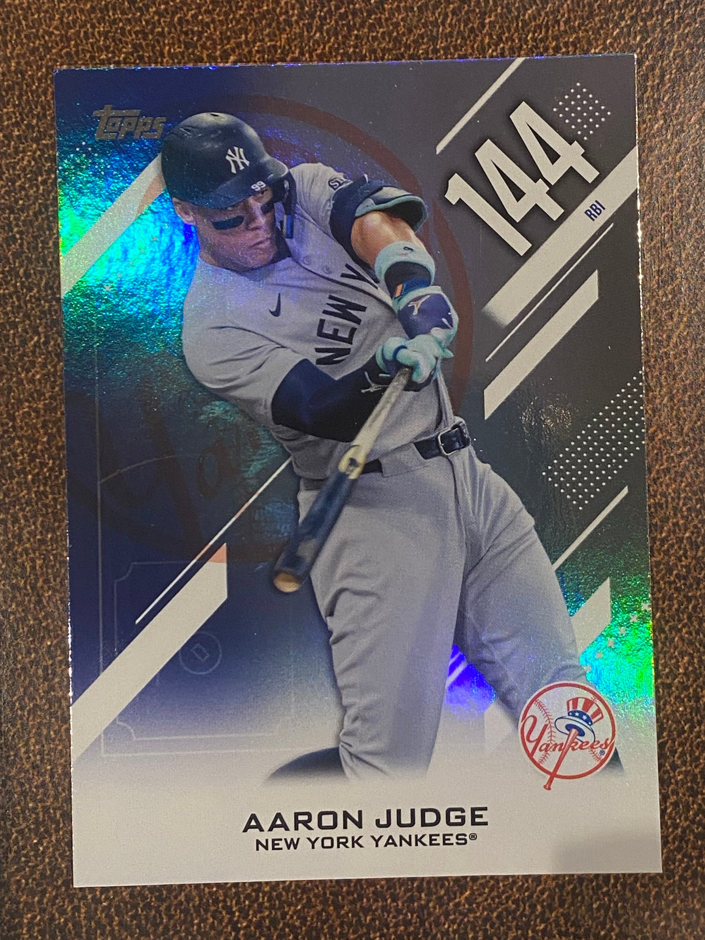 Aaron Judge - 2026 Topps Series 2 - Crooked Numbers (144 RBI) - Yankees