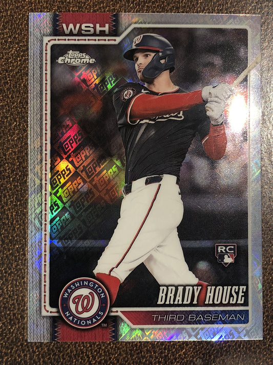 Brady House - 2026 Topps Chrome - Fanatics Topps Foil - Nationals