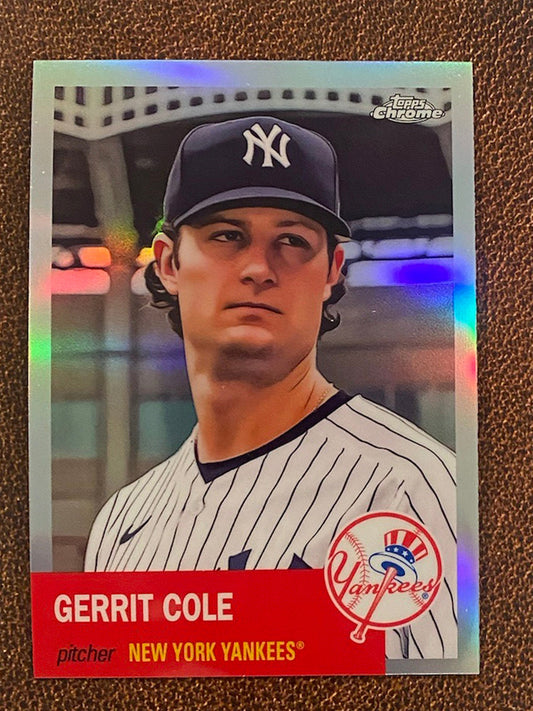 Gerrit Cole - 2022 Topps Chrome Platinum Anniversary - Refractor - Yankees