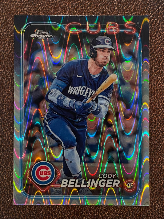 Cody Bellinger - 2024 Topps Chrome - Raywave Refractor - Cubs