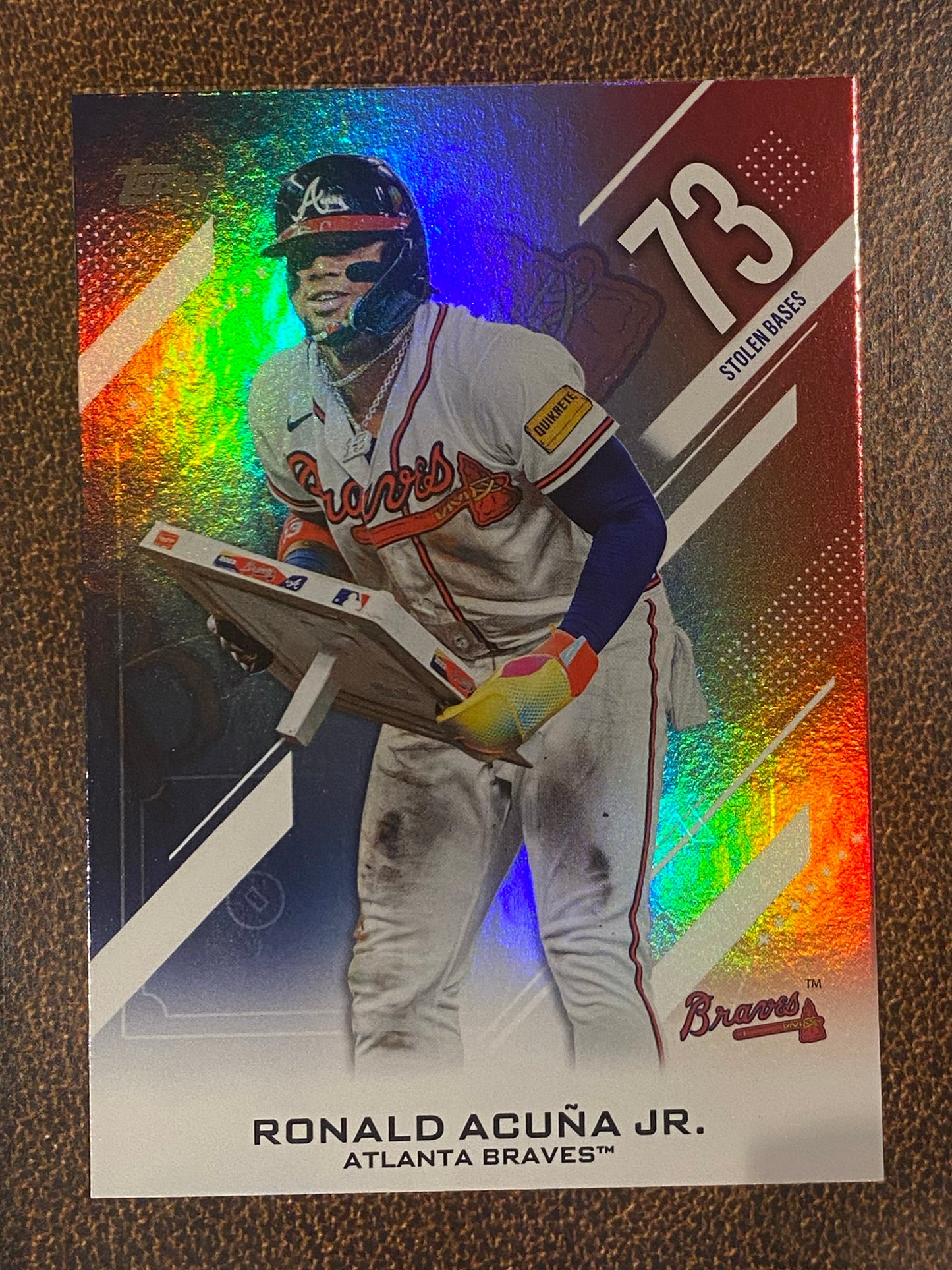 Ronald Acuna Jr. - 2026 Topps Series 2 - Crooked Numbers - Braves