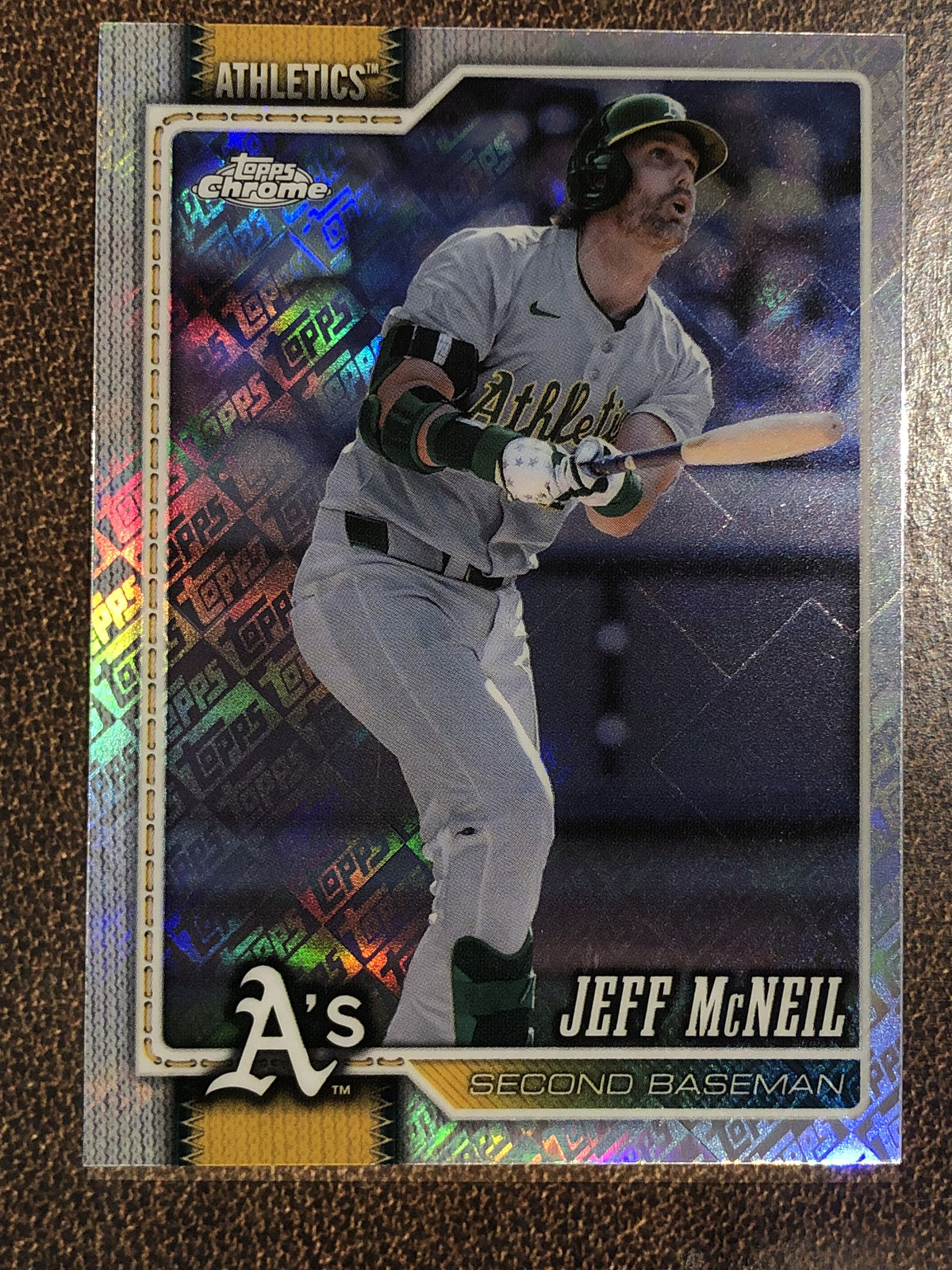 Jeff McNeil - 2026 Topps Chrome - Fanatics Topps Foil - Athletics