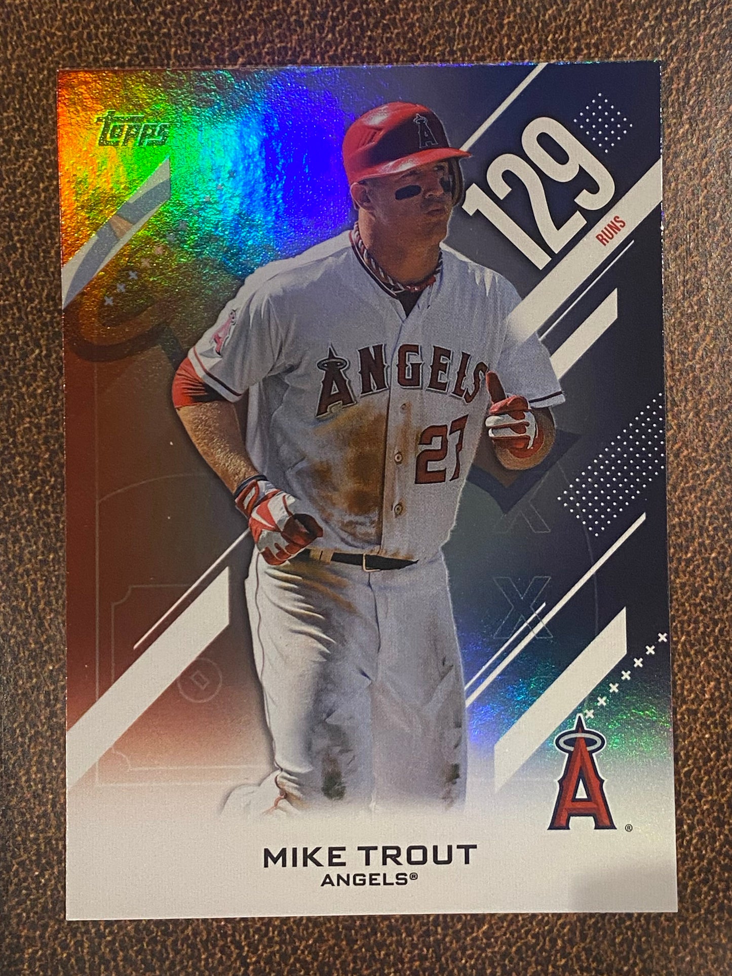 Mike Trout - 2026 Topps Series 2 - Crooked Numbers - Angels