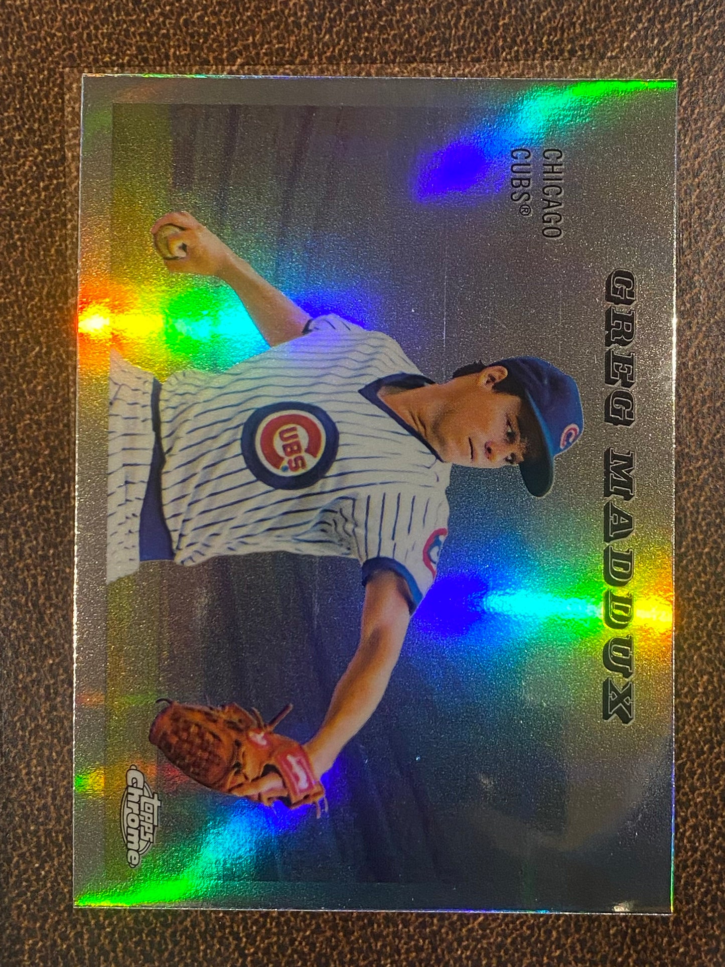 Greg Maddux - 2025 Topps Chrome Platinum - 1955 Topps Rails And Sails - Cubs