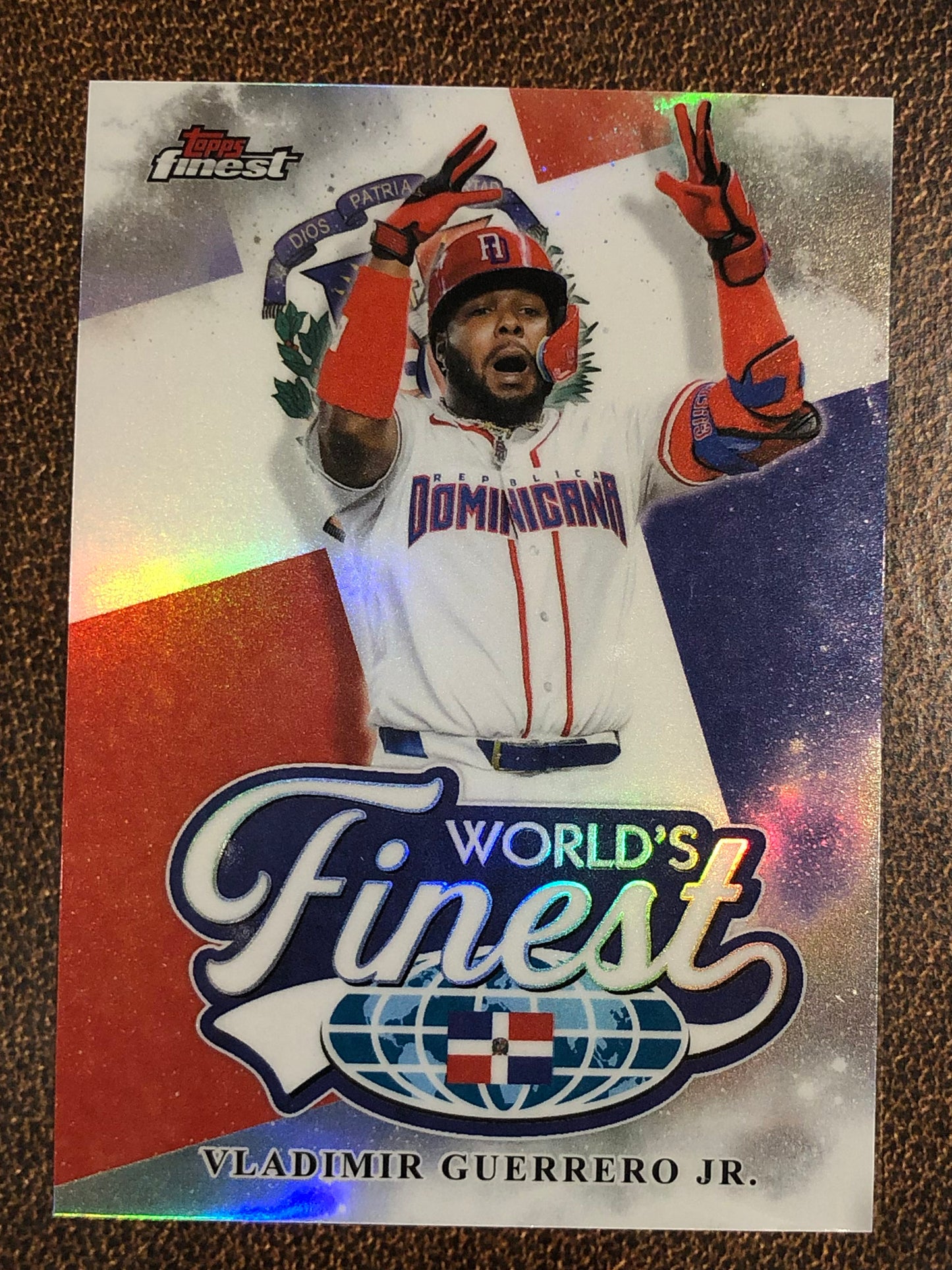 Vladimir Guerrero Jr. - 2026 Topps Finest - World's Finest Refractor - Blue Jays