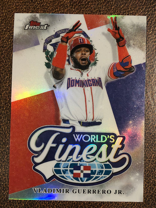 Vladimir Guerrero Jr. - 2026 Topps Finest - World's Finest Refractor - Blue Jays