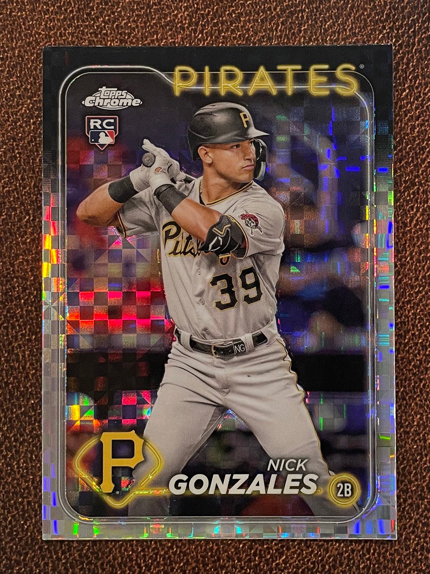 Nick Gonzales - 2024 Topps Chrome - XFractor - Pirates