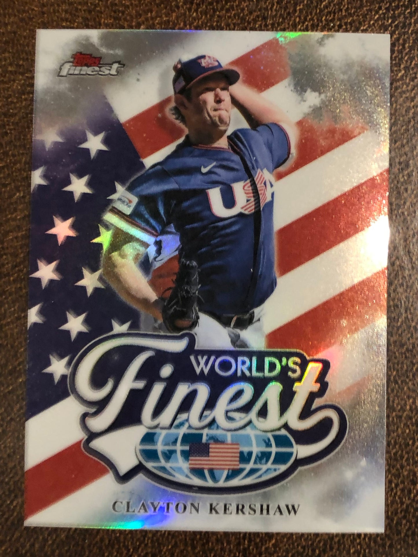 Clayton Kershaw - 2026 Topps Finest - World's Finest Refractor - Dodgers