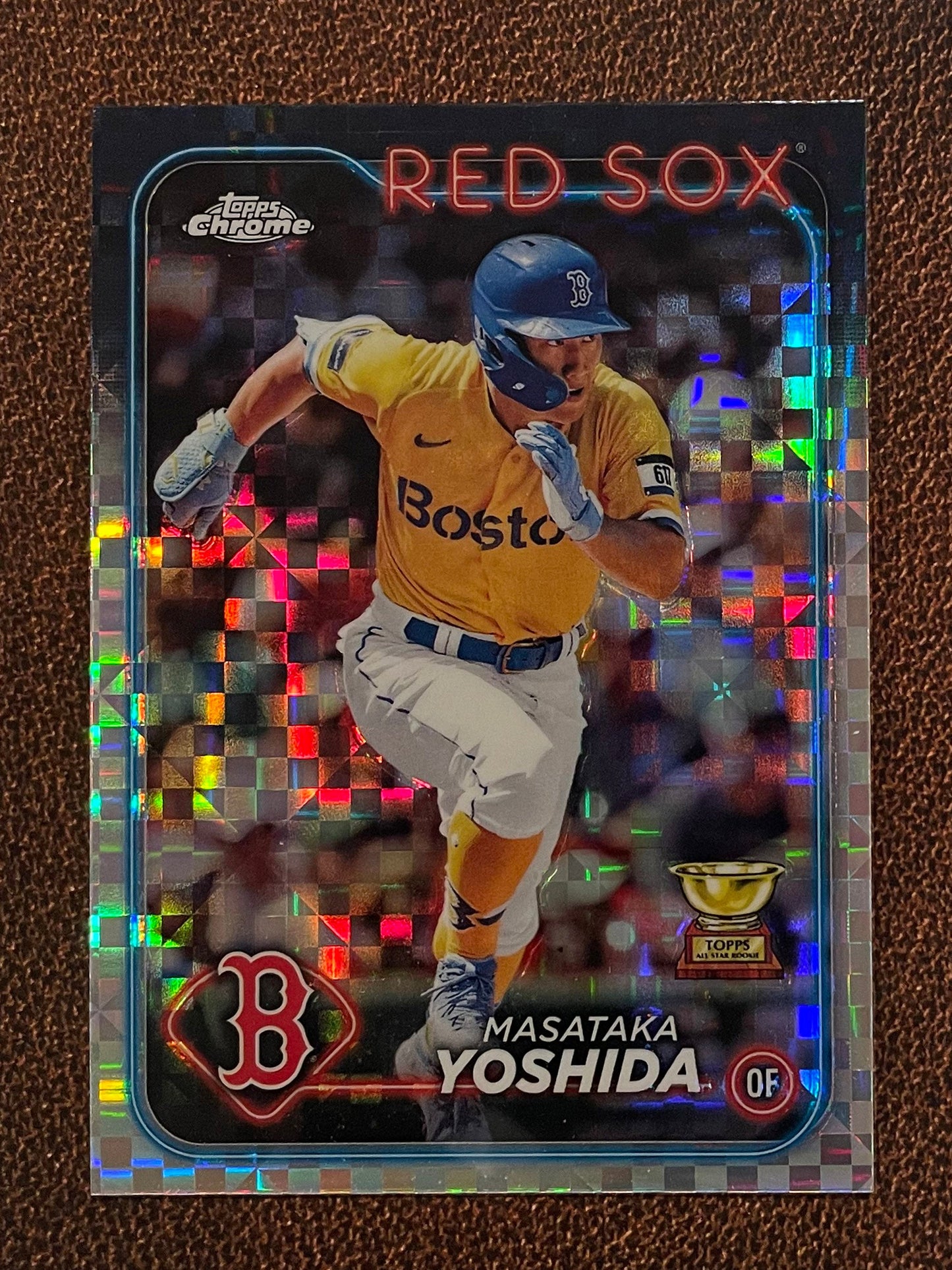 Masataka Yoshida - 2024 Topps Chrome - XFractor - Red Sox