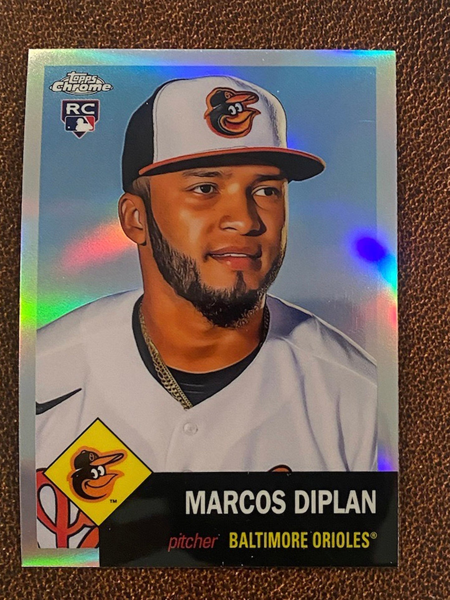 Marcos Diplan - 2022 Topps Chrome Platinum Anniversary - Refractor - Orioles