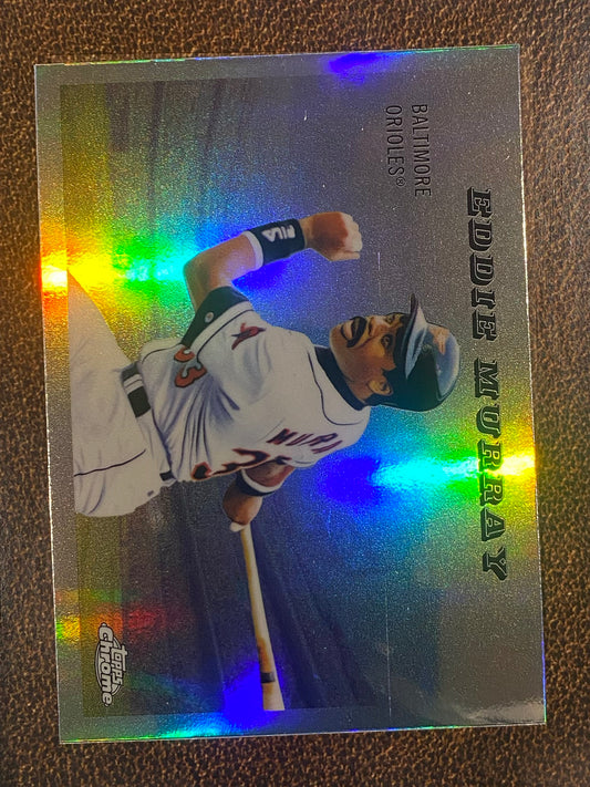 Eddie Murray - 2025 Topps Chrome Platinum - 1955 Topps Rails And Sails - Mets
