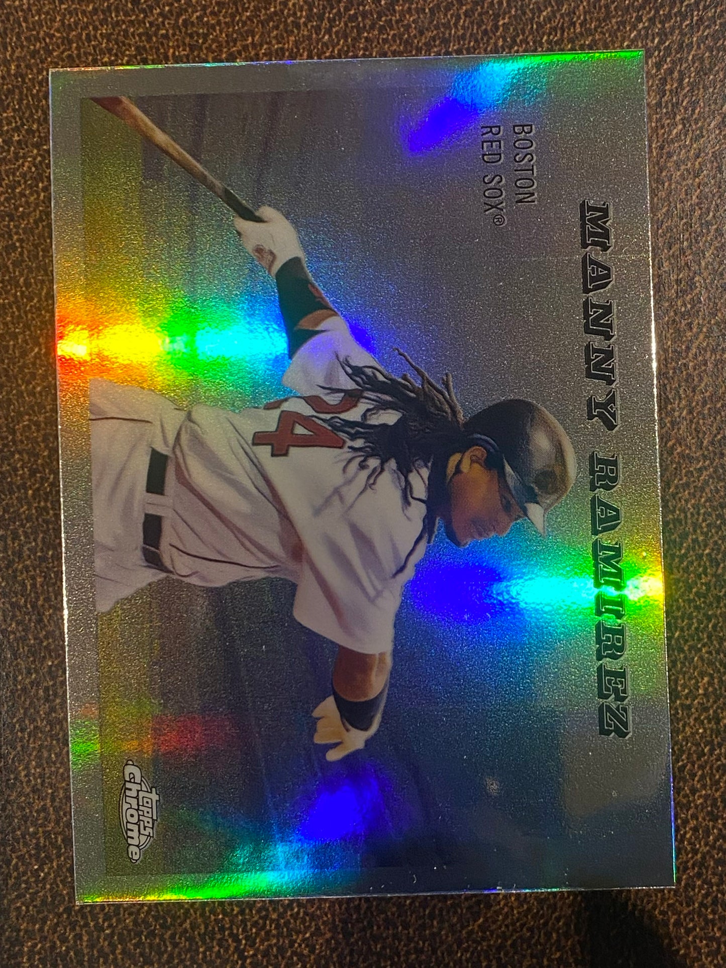 Manny Ramirez - 2025 Topps Chrome Platinum - 1955 Topps Rails And Sails - Red Sox