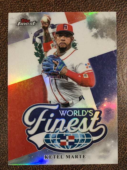 Ketel Marte - 2026 Topps Finest - World's Finest Refractor - Diamondbacks