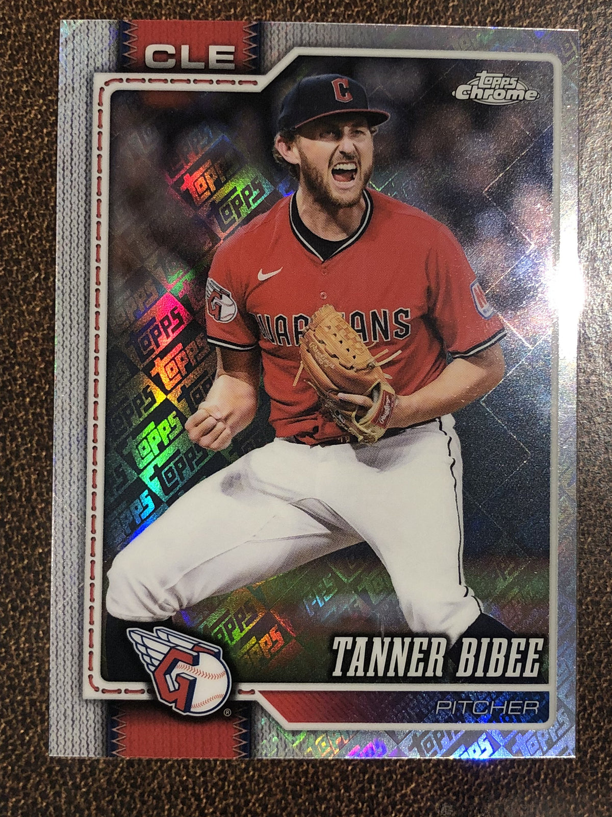 Tanner Bibee - 2026 Topps Chrome - Fanatics Topps Foil - Guardians