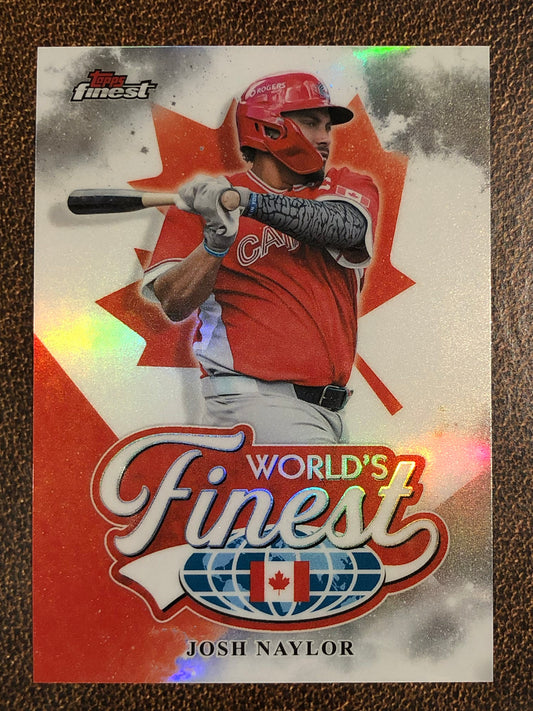 Josh Naylor - 2026 Topps Finest - World's Finest Refractor - Mariners