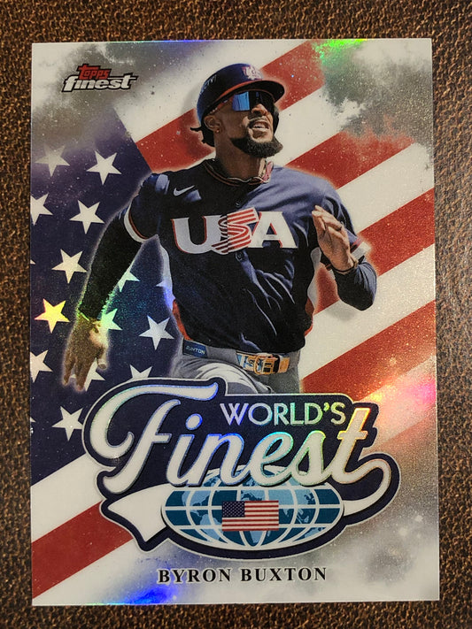 Byron Buxton - 2026 Topps Finest - World's Finest Refractor - Twins