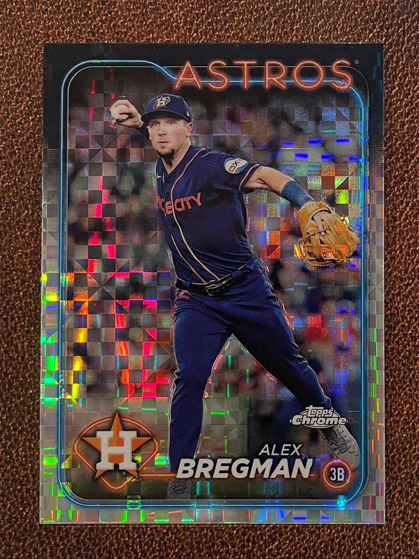 Alex Bregman - 2024 Topps Chrome - XFractor - Astros