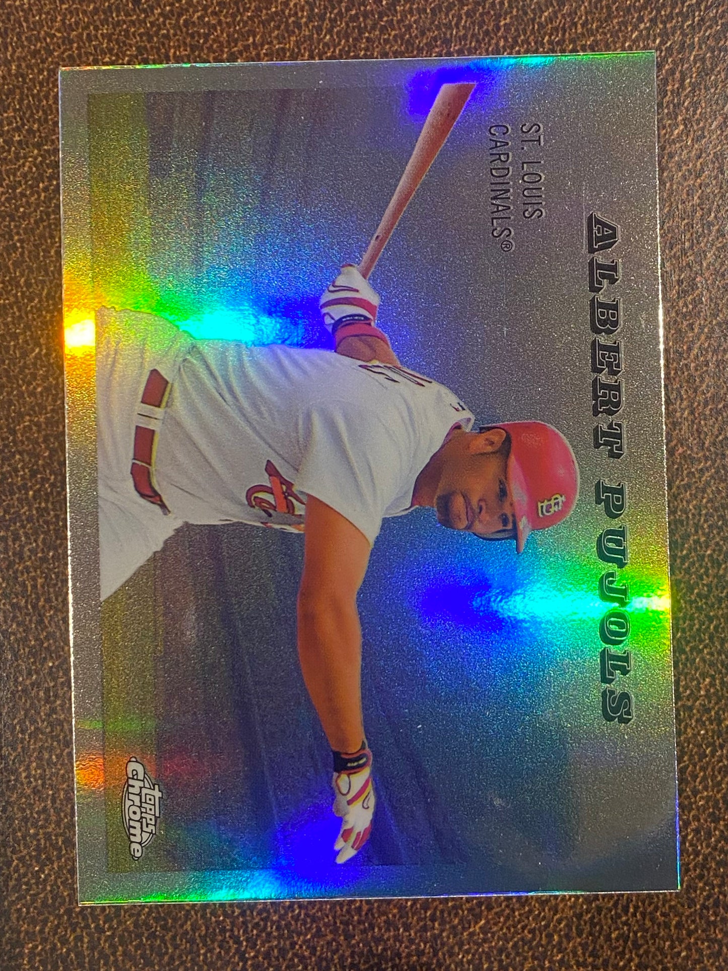 Albert Pujols - 2025 Topps Chrome Platinum - 1955 Topps Rails And Sails - Angels
