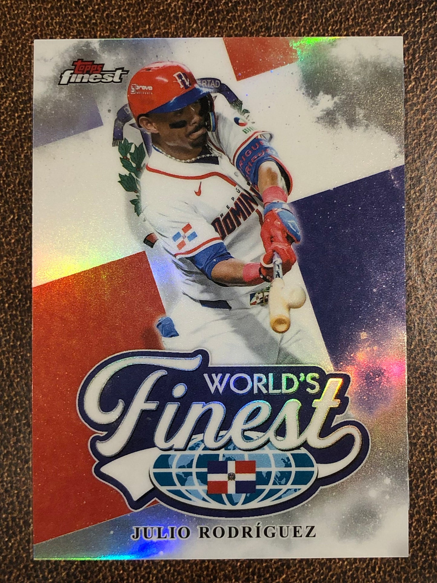 Julio Rodriguez - 2026 Topps Finest - World's Finest Refractor - Mariners