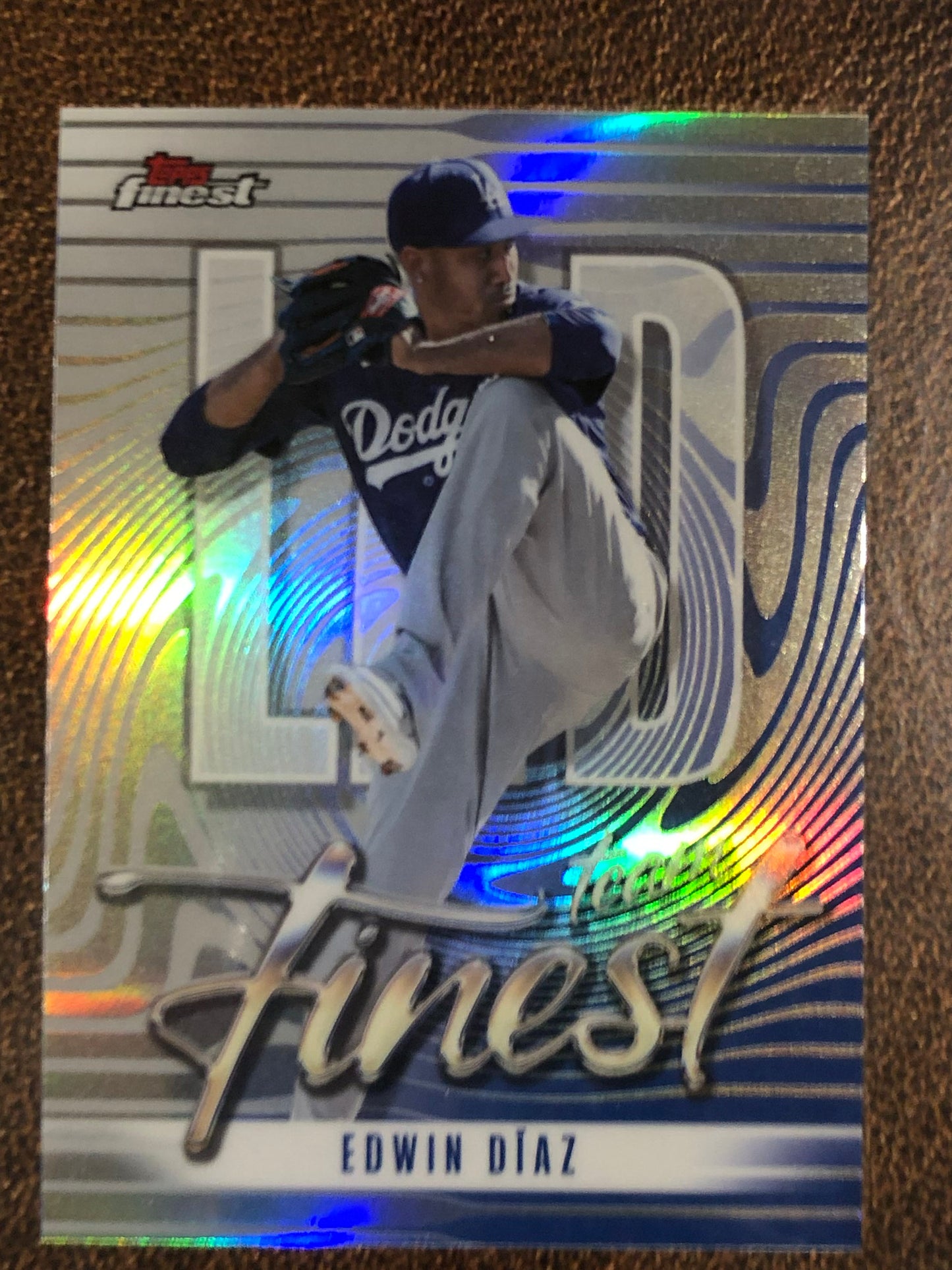 Edwin Diaz - 2026 Topps Finest - Team Finest Refractor - Dodgers