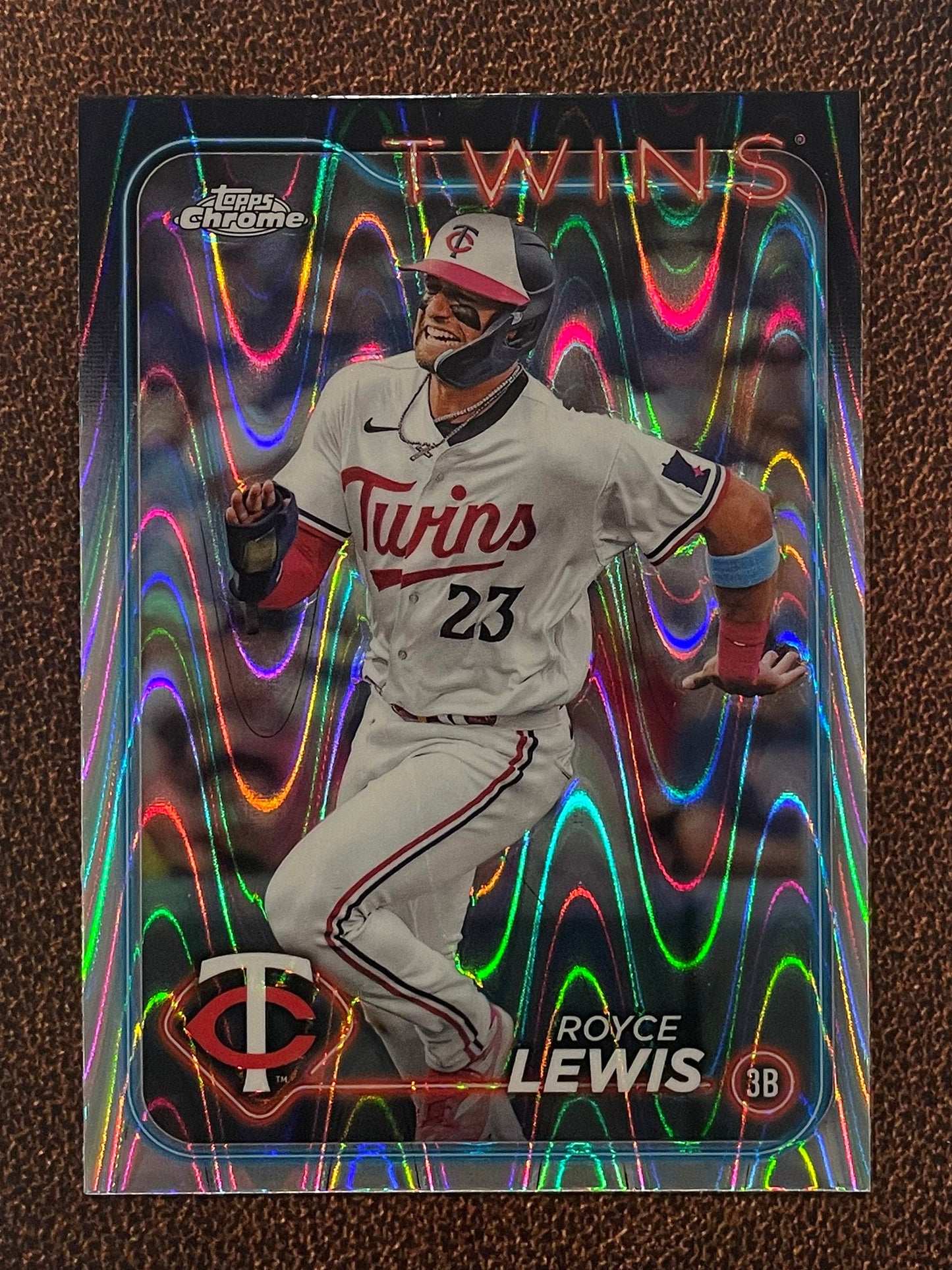 Royce Lewis - 2024 Topps Chrome - Raywave Refractor - Twins