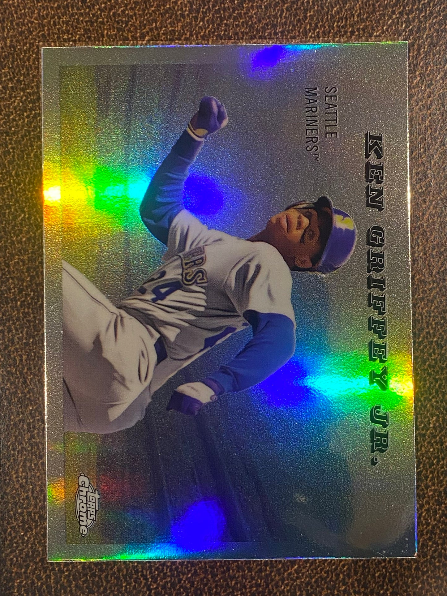 Ken Griffey Jr. - 2025 Topps Chrome Platinum - 1955 Topps Rails And Sails - Mariners