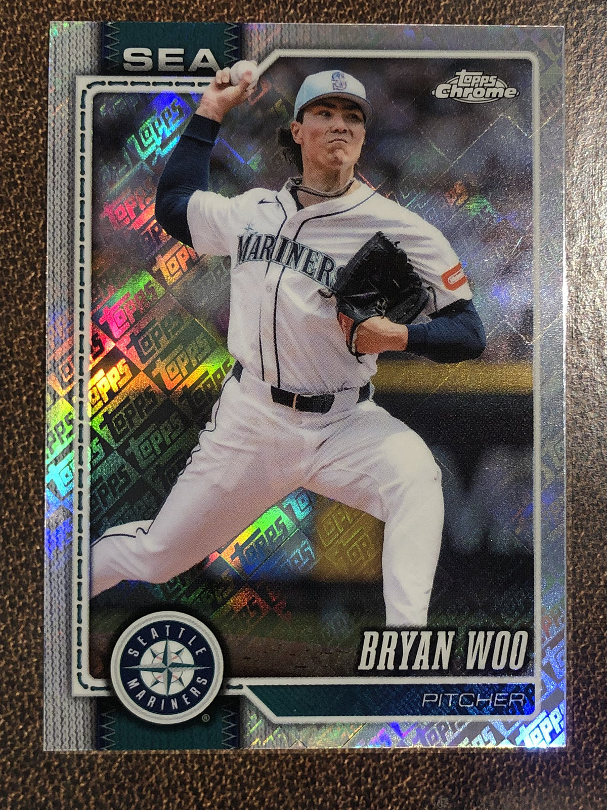 Bryan Woo - 2026 Topps Chrome - Fanatics Topps Foil - Mariners