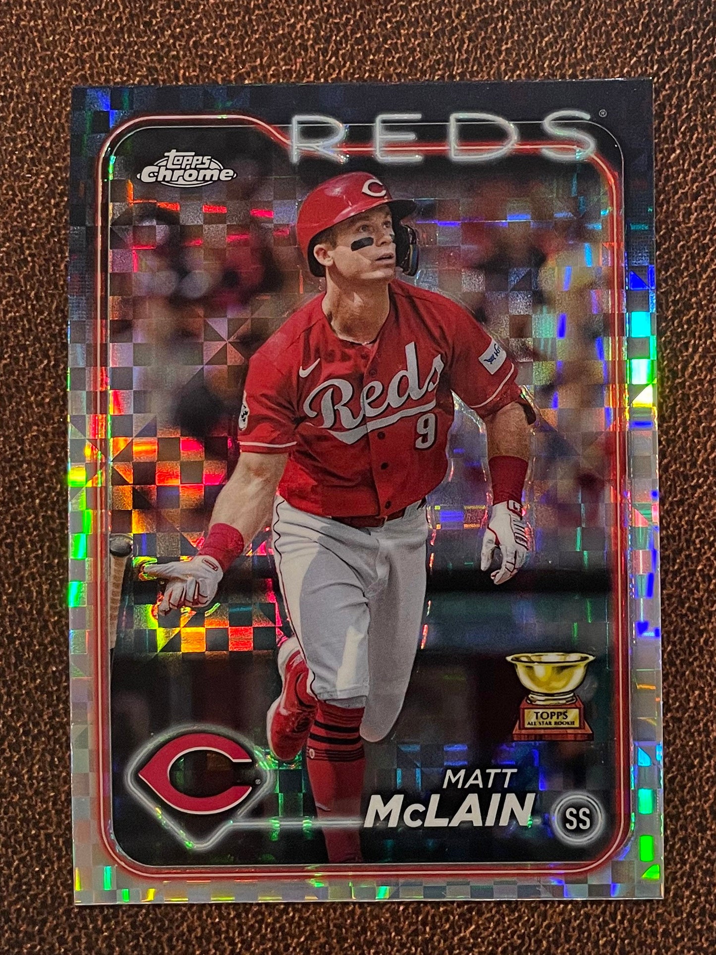 Matt McLain - 2024 Topps Chrome - XFractor - Reds