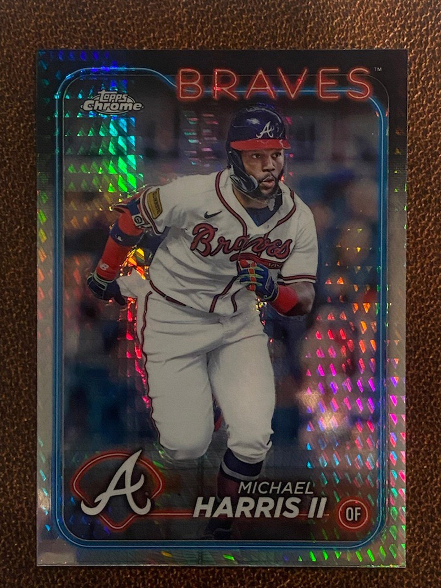 Michael Harris II - 2024 Topps Chrome - Prism Refractor - Braves