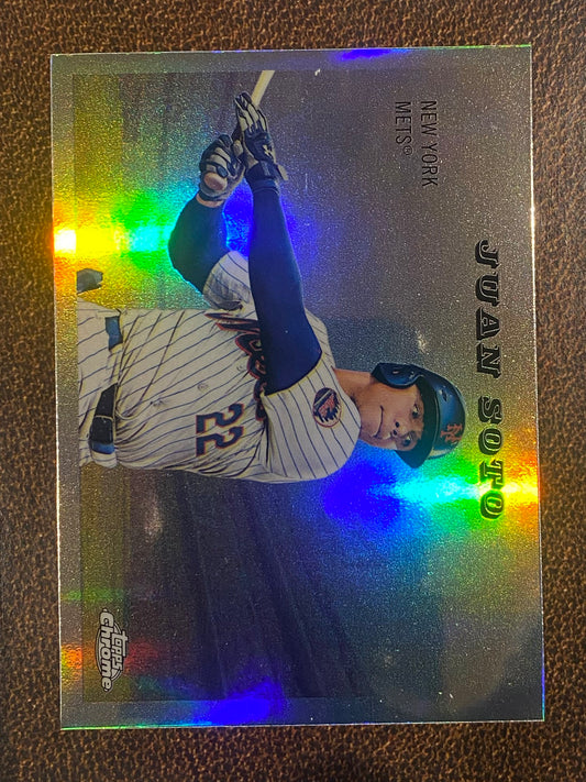 Juan Soto - 2025 Topps Chrome Platinum - 1955 Topps Rails And Sails - Mets
