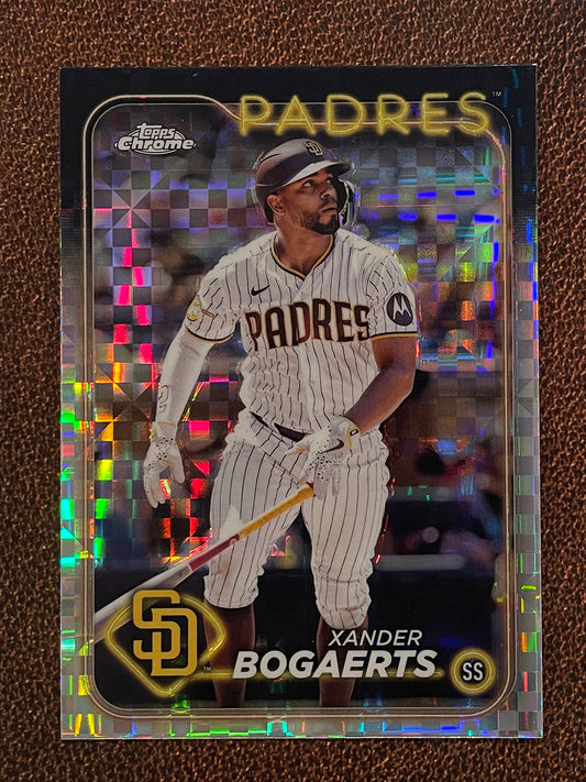 Xander Bogaerts - 2024 Topps Chrome - XFractor - Padres