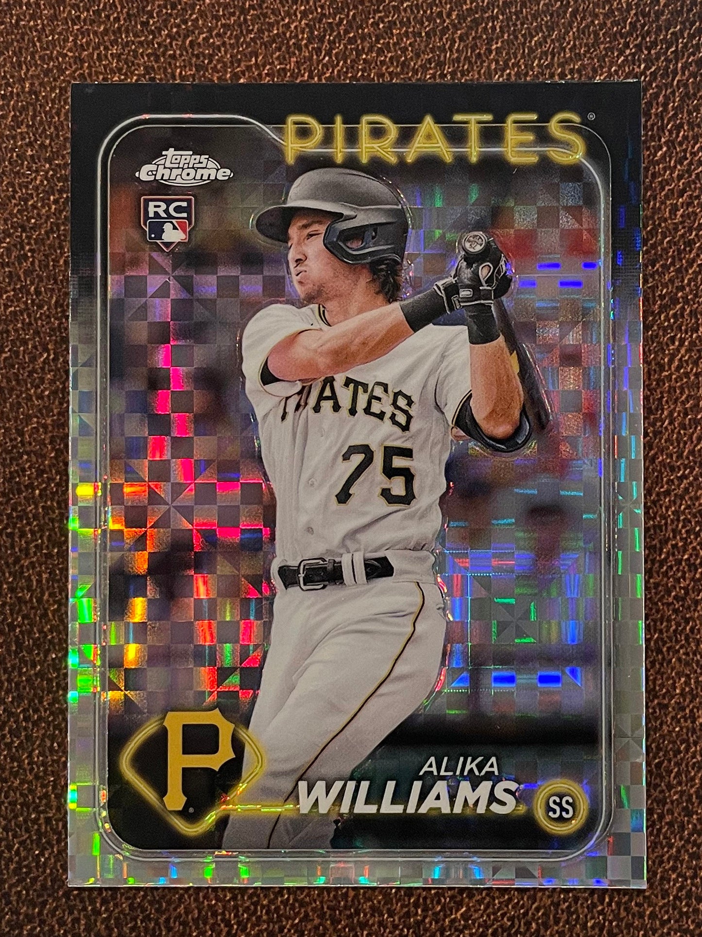 Alika Williams - 2024 Topps Chrome - XFractor - Pirates