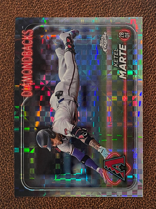 Ketel Marte - 2024 Topps Chrome - XFractor - Diamondbacks