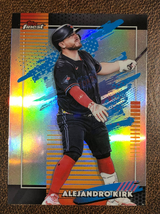Alejandro Kirk - 2026 Topps Finest - Uncommon Refractor - Blue Jays