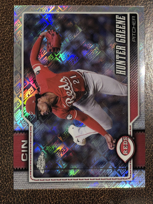 Hunter Greene - 2026 Topps Chrome - Fanatics Topps Foil - Reds