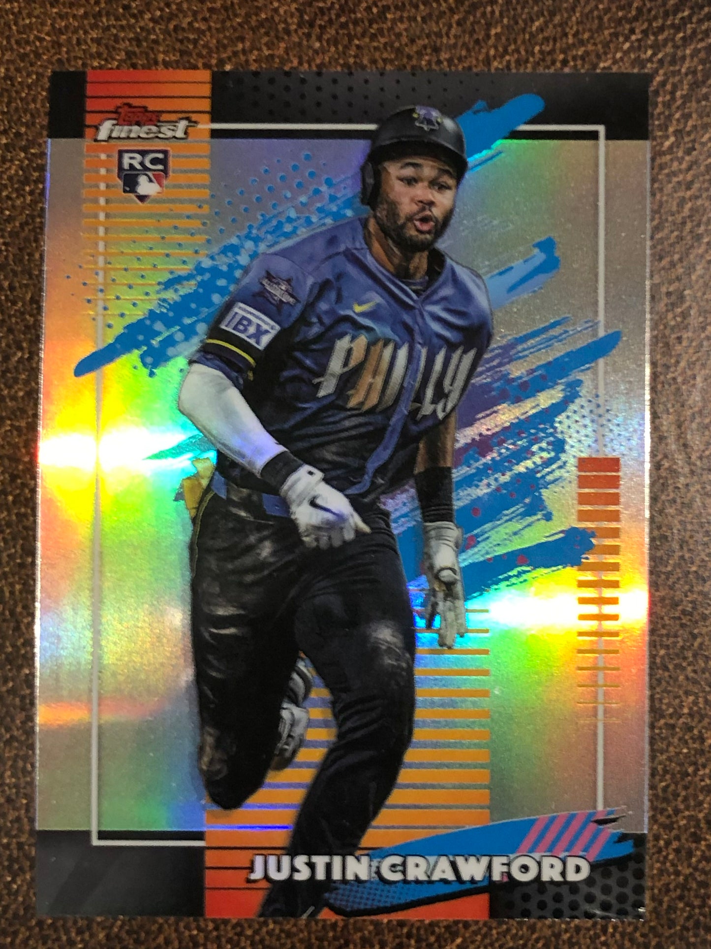 Justin Crawford - 2026 Topps Finest - Uncommon Refractor - Phillies