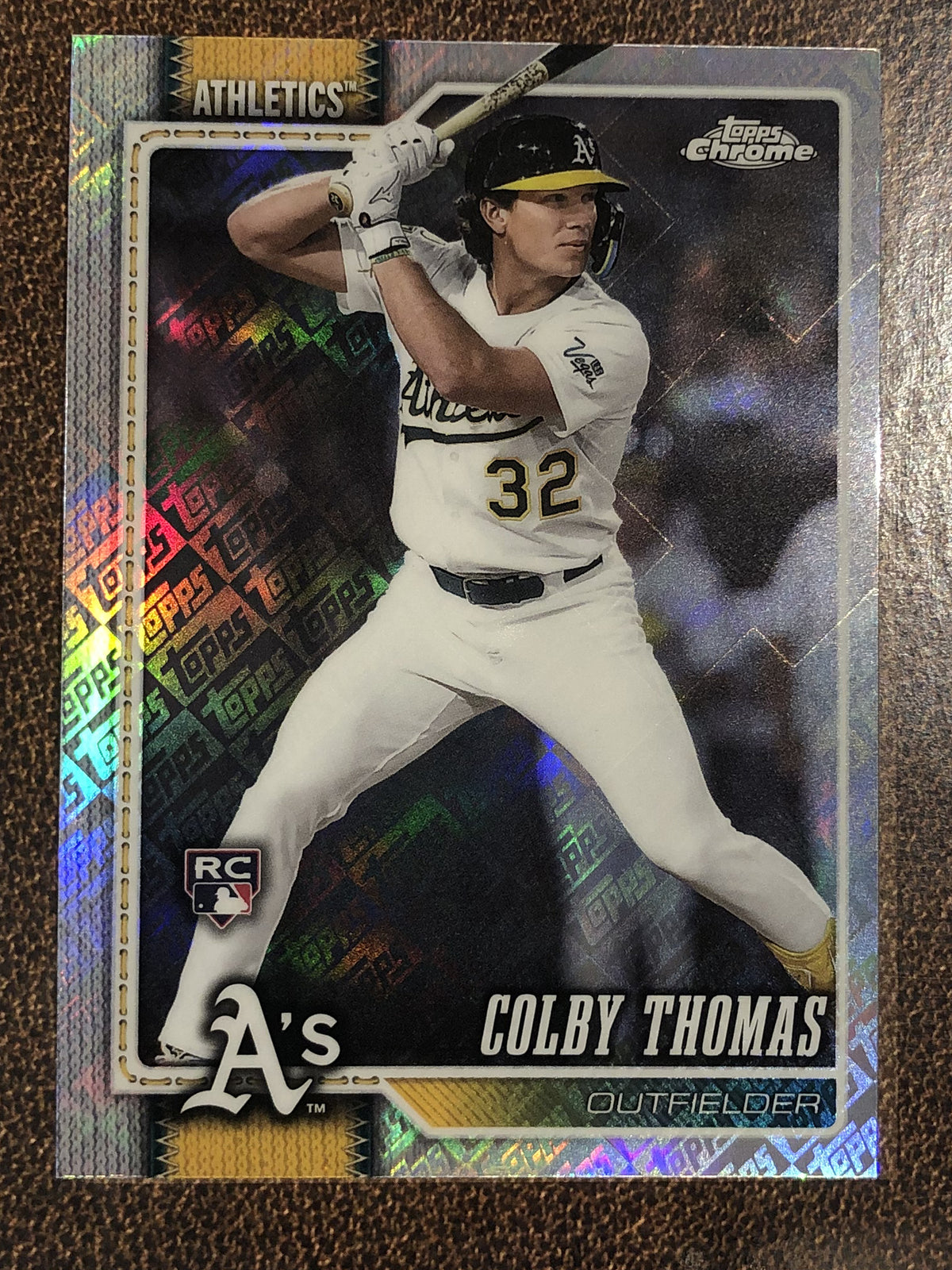 Colby Thomas - 2026 Topps Chrome - Fanatics Topps Foil - Athletics