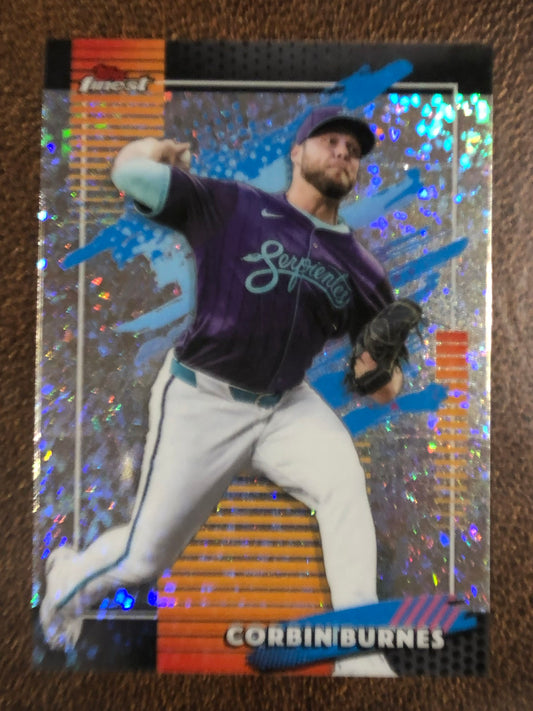 Corbin Burnes - 2026 Topps Finest - Uncommon Mini Diamond - Diamondbacks