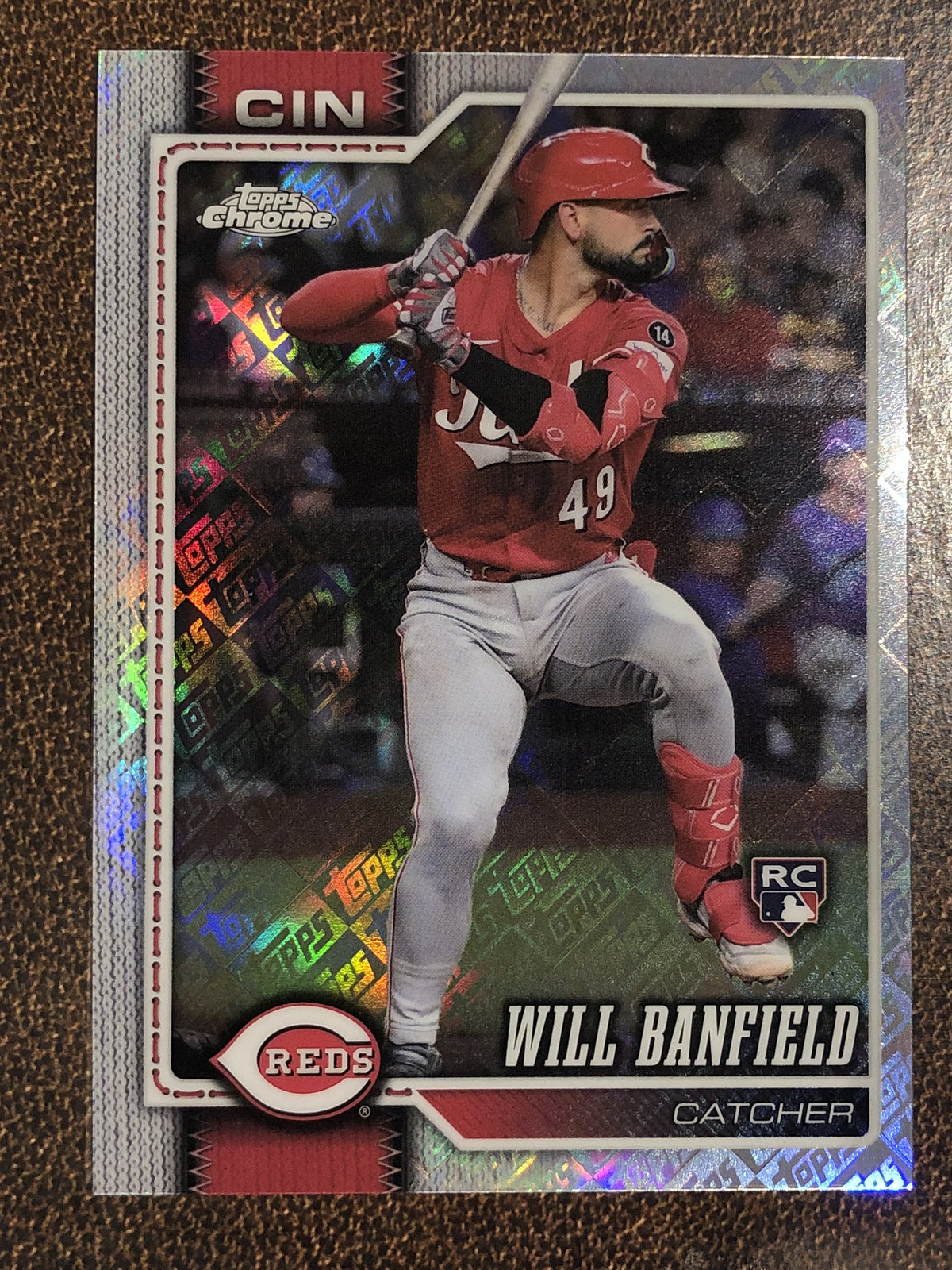Will Banfield - 2026 Topps Chrome - Fanatics Topps Foil - Reds