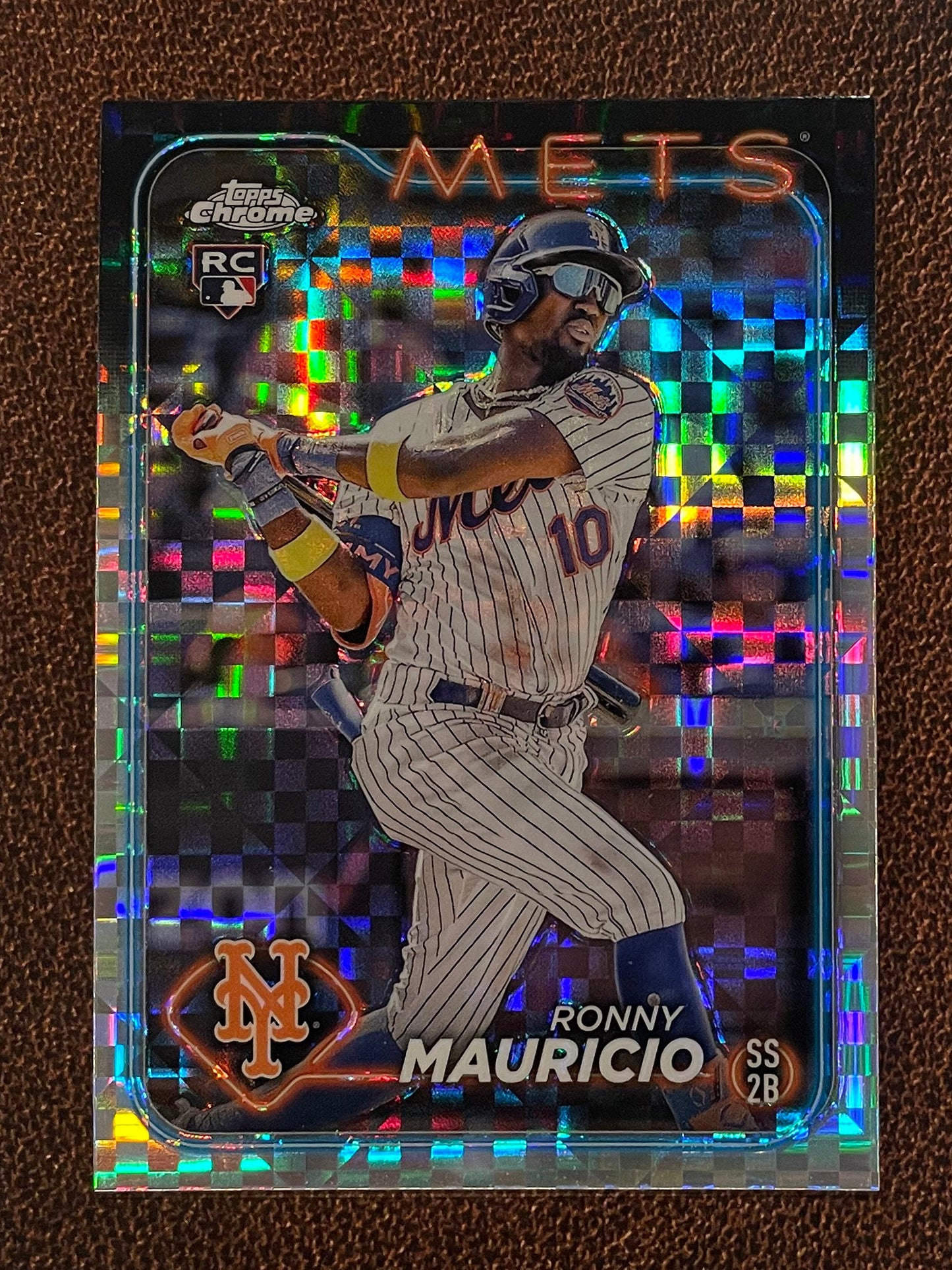 Ronny Mauricio - 2024 Topps Chrome - XFractor - Mets