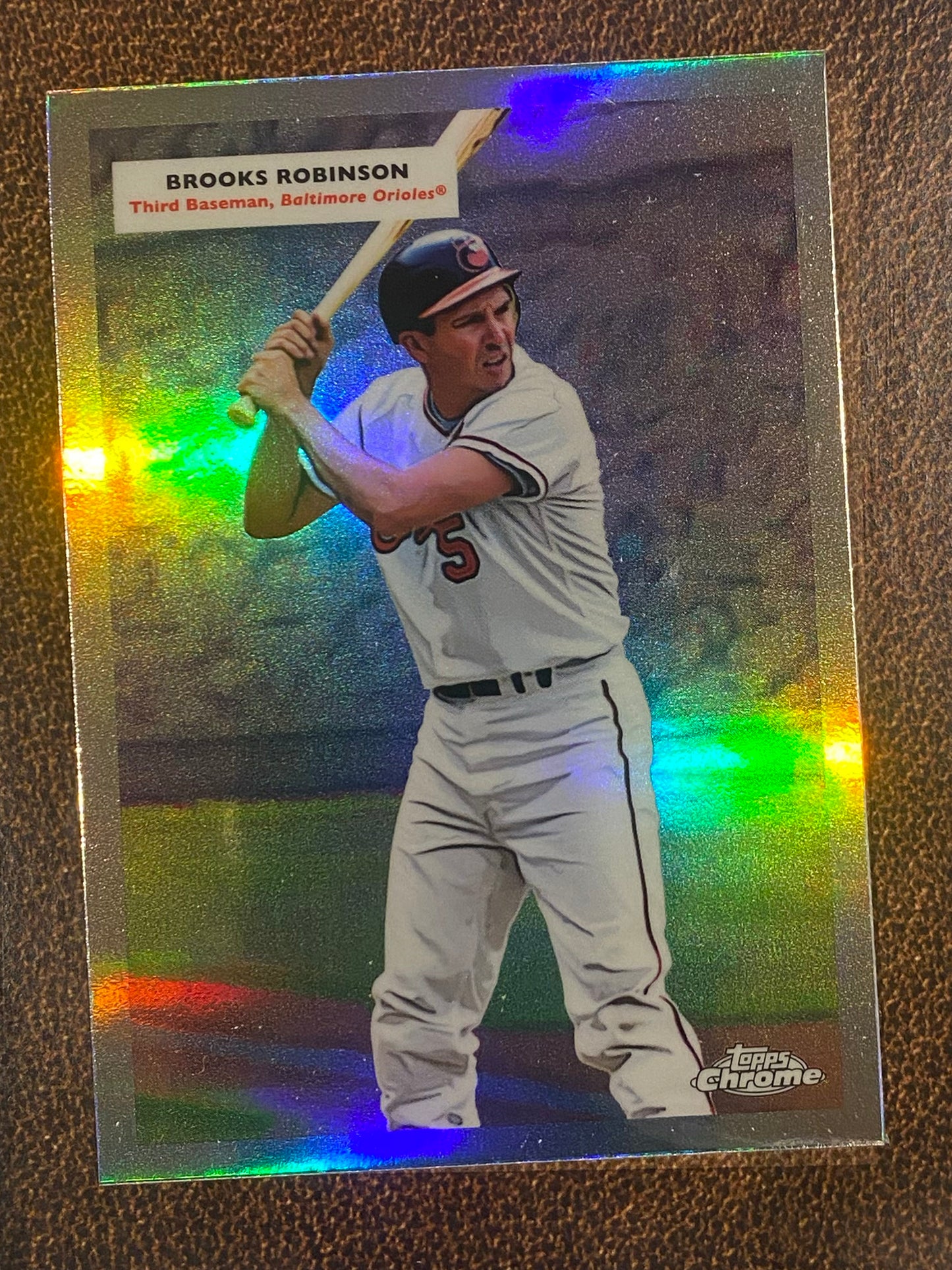 Brooks Robinson/Eddie Murray - 2025 Topps Chrome Platinum - 1955 Topps Doubleheaders - Orioles