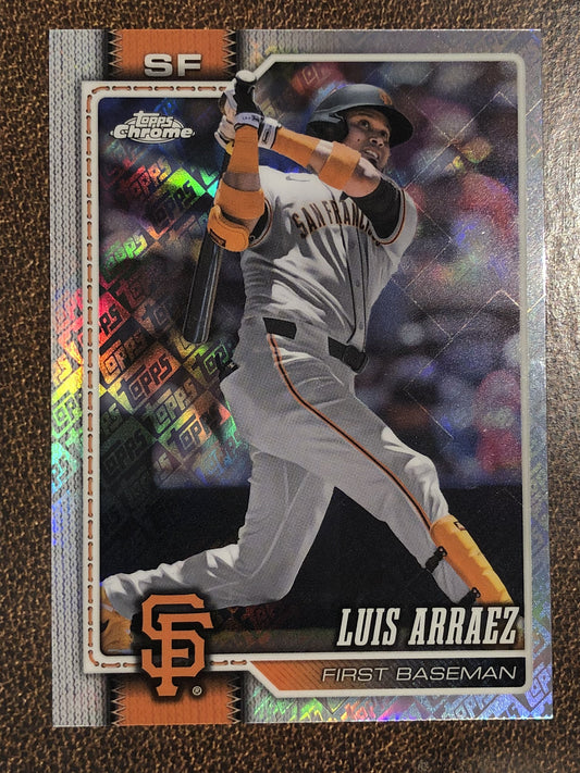 Luis Arraez - 2026 Topps Chrome - Fanatics Topps Foil - Giants