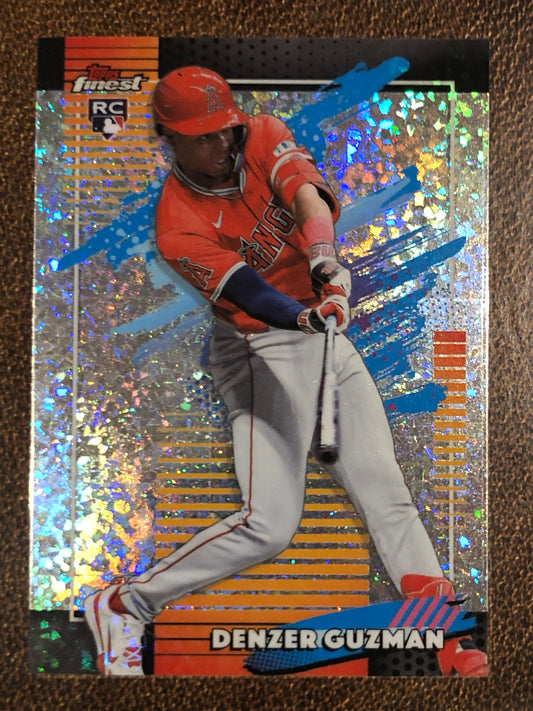 Denzer Guzman - 2026 Topps Finest - Uncommon Mini Diamond - Angels