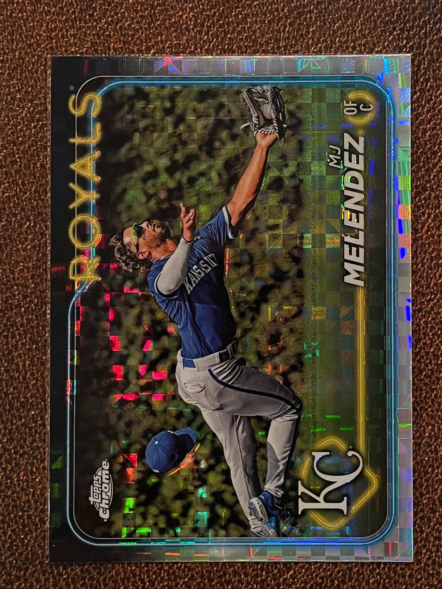 MJ Melendez - 2024 Topps Chrome - XFractor - Royals