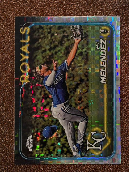 MJ Melendez - 2024 Topps Chrome - XFractor - Royals