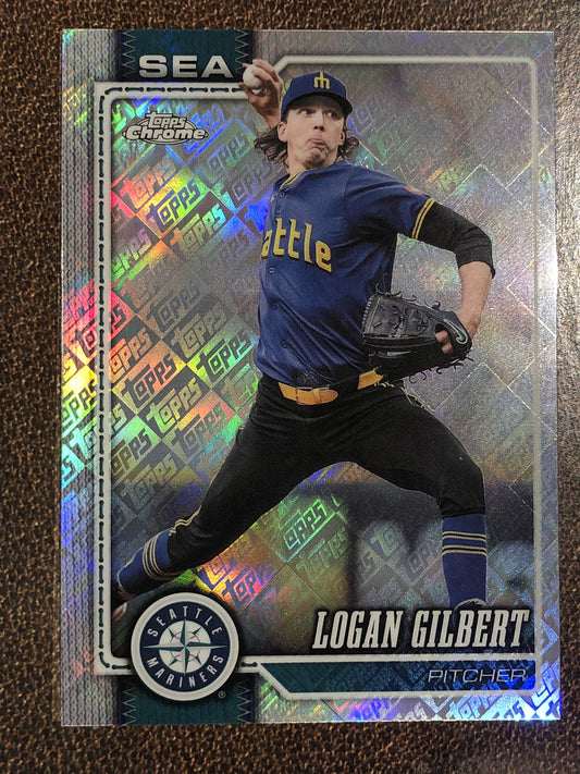 Logan Gilbert - 2026 Topps Chrome - Fanatics Topps Foil - Mariners