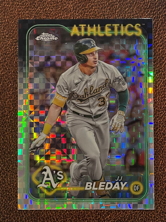 JJ Bleday - 2024 Topps Chrome - XFractor - Athletics