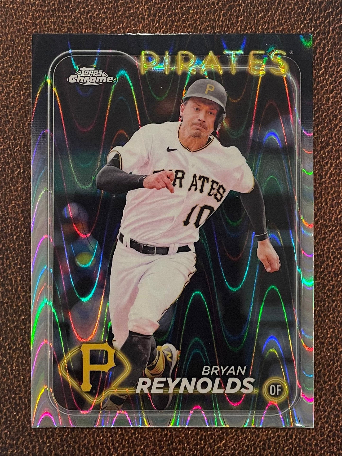 Bryan Reynolds - 2024 Topps Chrome - Raywave Refractor - Pirates